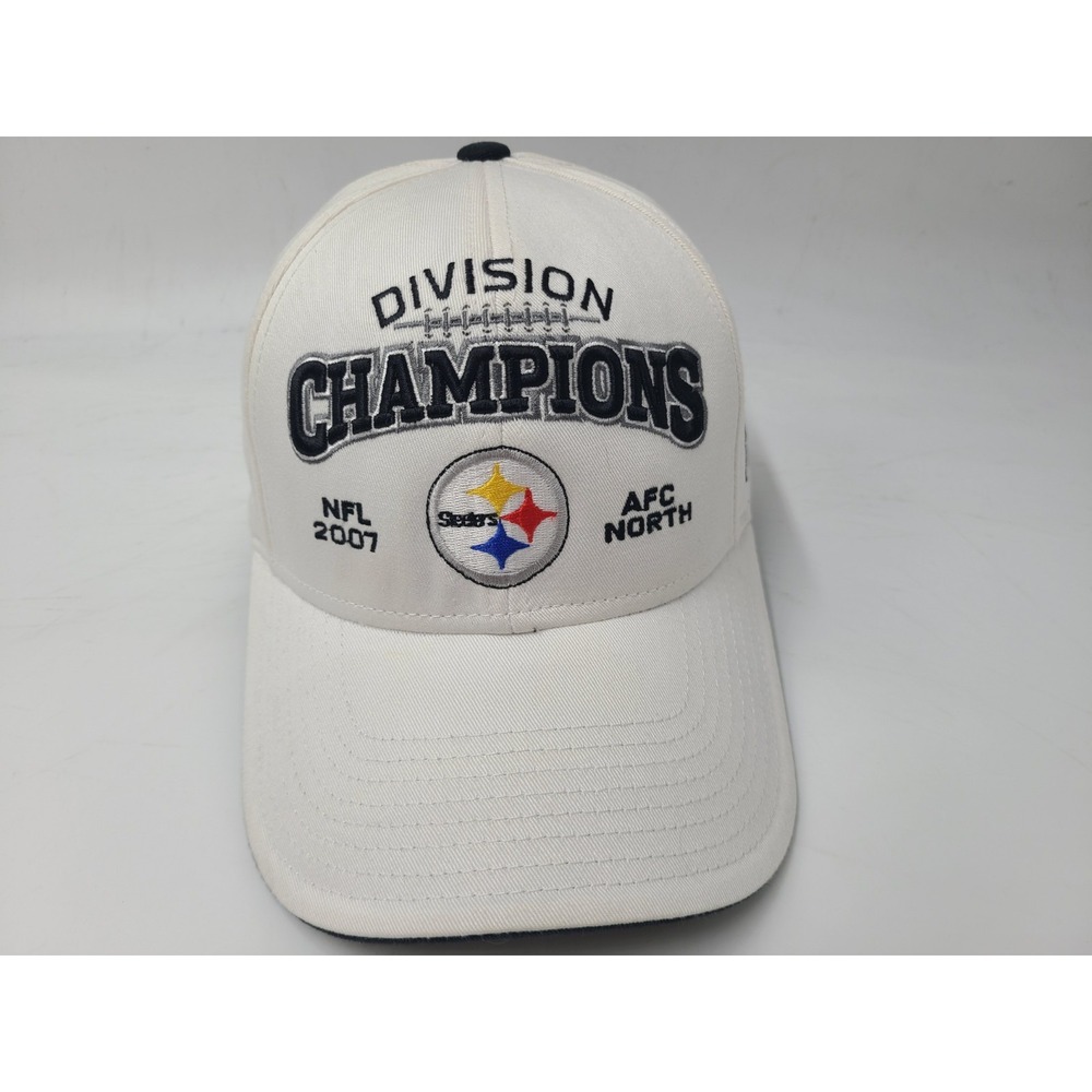 Pittsburgh Steelers 2007 AFC North Division Champions Reebok Adjustable Hat Cap